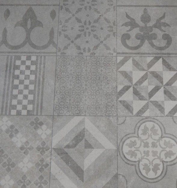 Afbeeldingen van Mozaiek Grijs