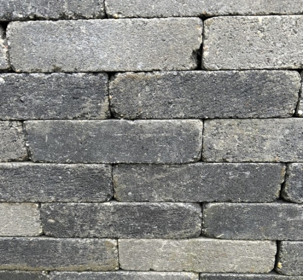 Afbeeldingen van Waalstones 20x5x7 cm  Grijszwart