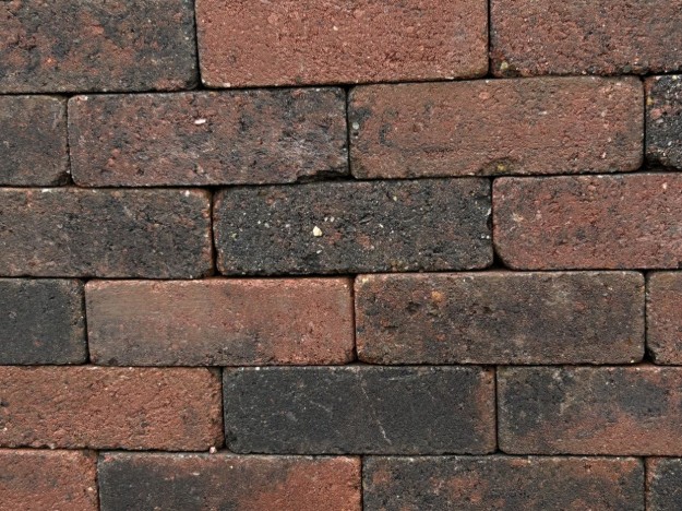 Afbeeldingen van Getrommeld Dikformaat 20x6,5x6,5 Roodzwart