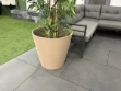 Afbeeldingen van Bloembak Ecostone Round Pot Taupe