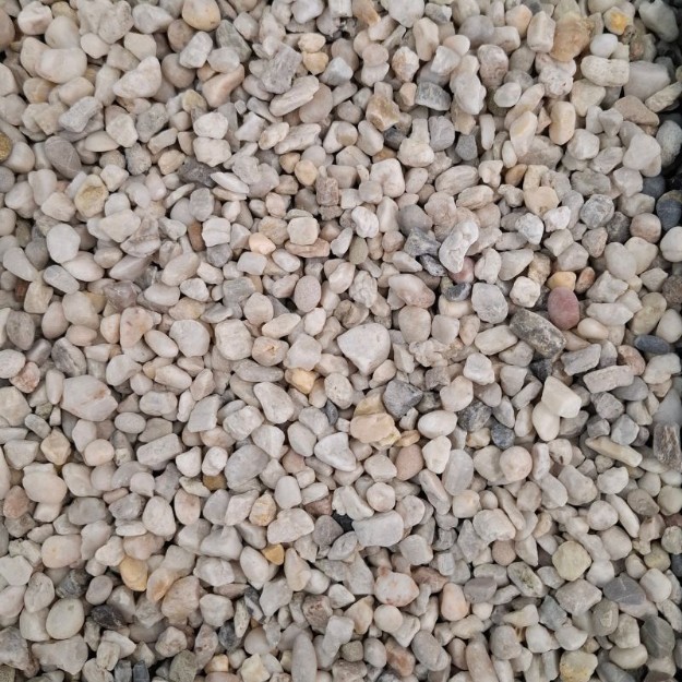 Afbeeldingen van Duitse witte kwarts 5\8 mm per 1000 kg