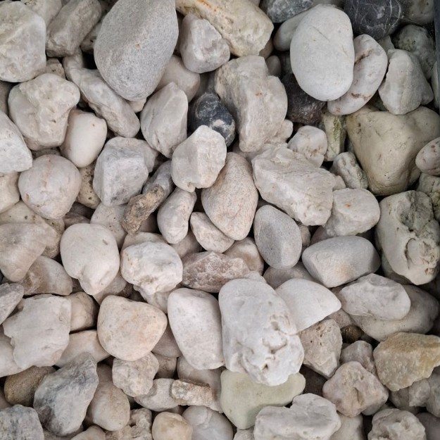 Afbeeldingen van Duitse witte kwarts 16\32 mm per 1000 kg