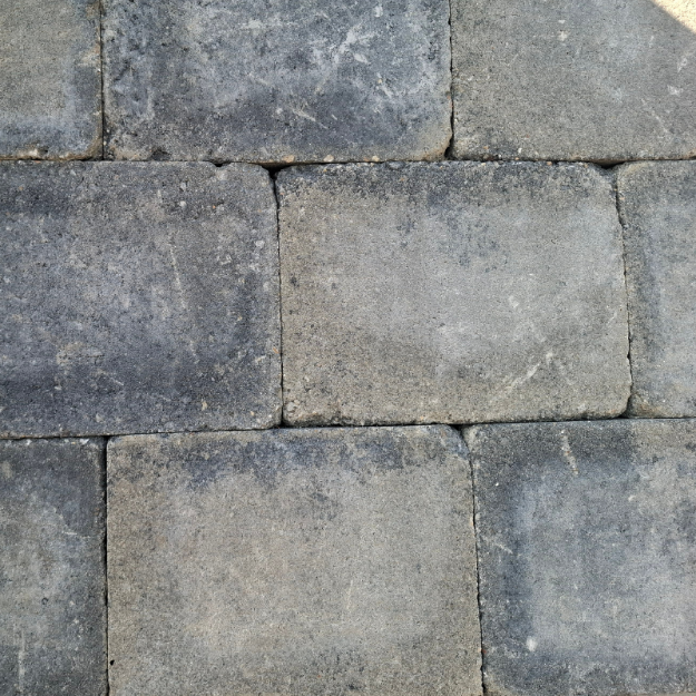 Afbeeldingen van Kobbelstones 28x21x7 Grijs/Zwart